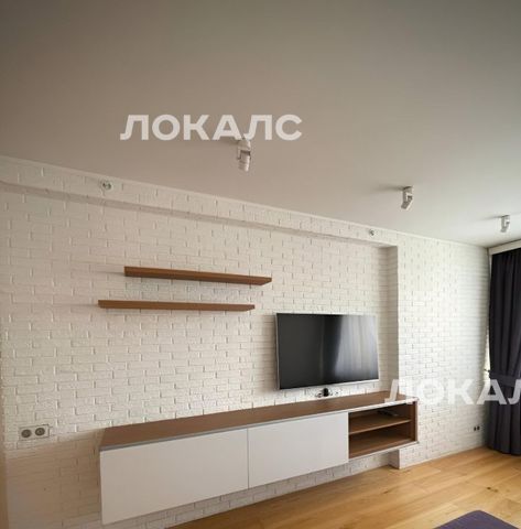 Сдается 1к квартира на Хорошевское шоссе, 12к1, метро Беговая, г. Москва