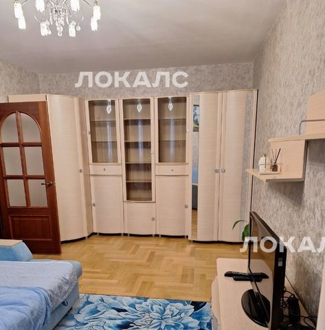 Сдается 1-к квартира на улица Исаковского, 20К1, метро Щукинская, г. Москва