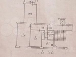 3-комнатная квартира: Санкт-Петербург, улица Композиторов, 20к1 (60 м²)
