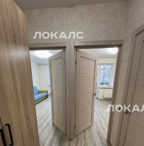 Сдам 1к квартиру на улица Жемчужная, 1к16, метро Рассказовка, г. Москва