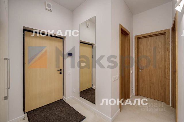 Сдаю трехкомнатную квартиру на проспект Лихачева, 20, метро Технопарк, г. Москва