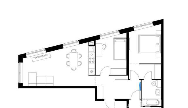 Аренда 2х-комнатной квартиры на Очаковское шоссе, 9А, г. Москва