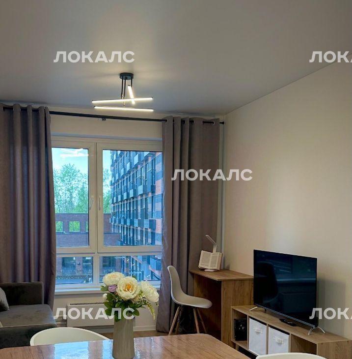 Сдаю 2х-комнатную квартиру на проезд Стройкомбината, 1, метро Озёрная, г. Москва