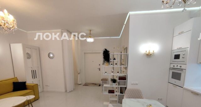 Снять 1к квартиру на улица Зорге, 9к1, метро Хорошёво, г. Москва