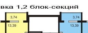 3-к кв. Новосибирская область, Новосибирск ул. Менделеева, 18 (73.5 м²)