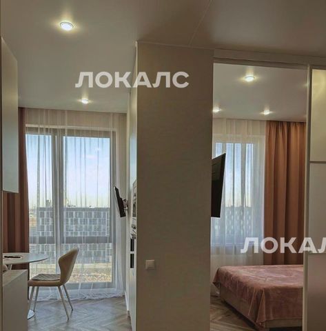Снять 1-к квартиру на улица Инженера Кнорре, 7к1, метро Румянцево, г. Москва