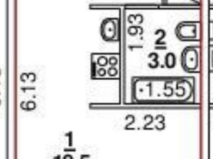 Студия Ростовская область, Ростов-на-Дону просп. Солженицына, 13/2с1 (25.0 м²)