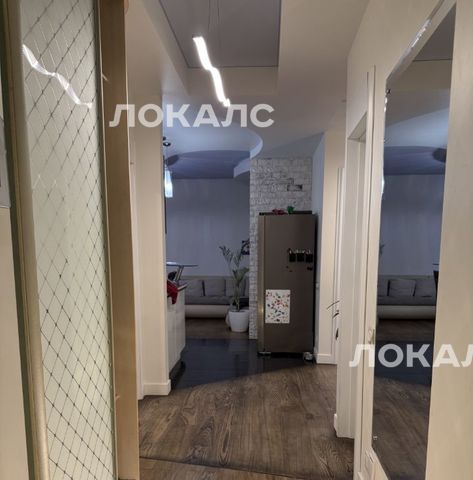 Снять 3-к квартиру на Шмитовский проезд, 14, метро Шелепиха, г. Москва