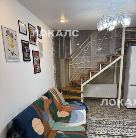 Сдаю однокомнатную квартиру на Автозаводская улица, 23К7, метро Тульская, г. Москва