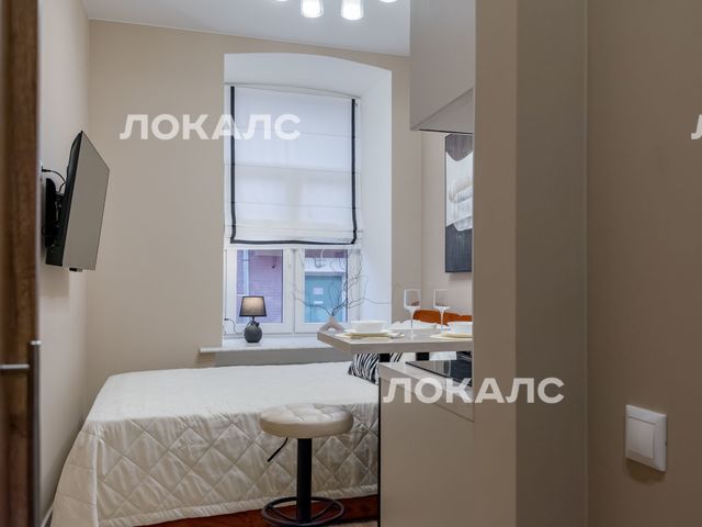 Сдам однокомнатную квартиру на г Москва, Большой Сергиевский пер, д 20, метро Трубная, г. Москва