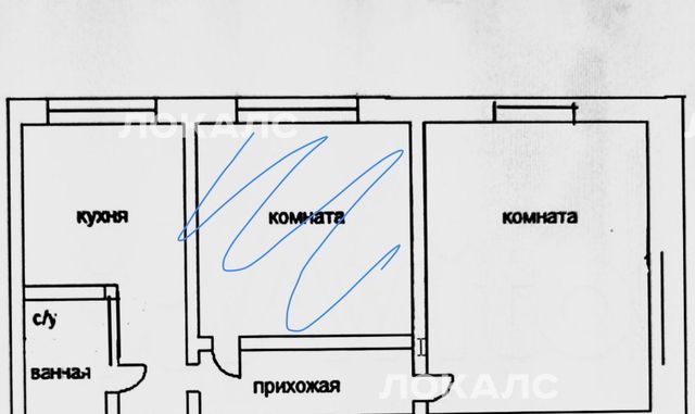 Сдаю 1-комнатную квартиру на Ореховый бульвар, 39К1, метро Красногвардейская, г. Москва