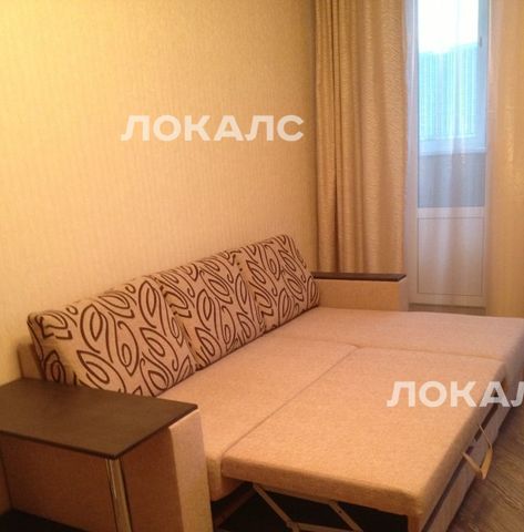 Сдам 1к квартиру на Фортунатовская улица, 10, метро Партизанская, г. Москва