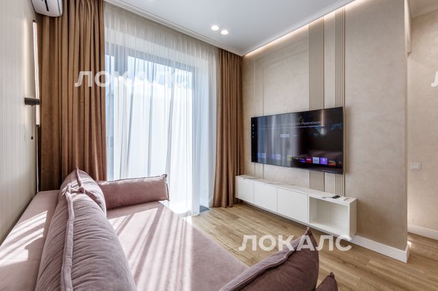 Сдается 1-комнатная квартира на г Москва, Причальный проезд, д 10 к 2, кв 165, метро Шелепиха, г. Москва