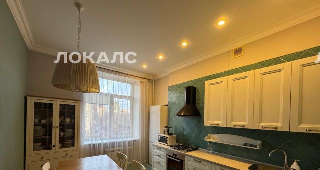 Снять трехкомнатную квартиру на Глубокий переулок, 1/2, метро Смоленская (Арбатско-Покровская линия), г. Москва