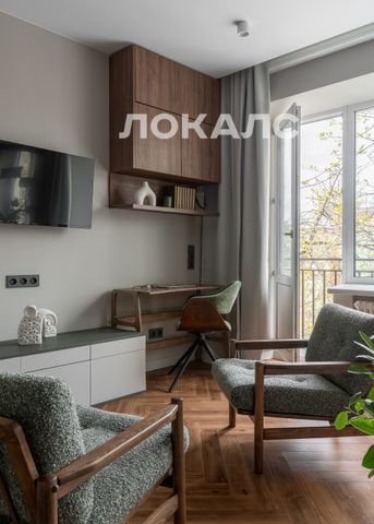 Снять однокомнатную квартиру на г Москва, Зоологический пер, д 4-6, метро Краснопресненская, г. Москва