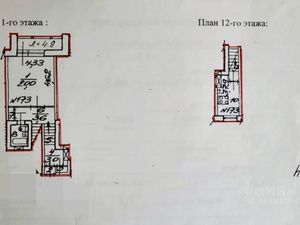 1-к кв. Санкт-Петербург ул. Маршала Тухачевского, 31 (42.7 м²)