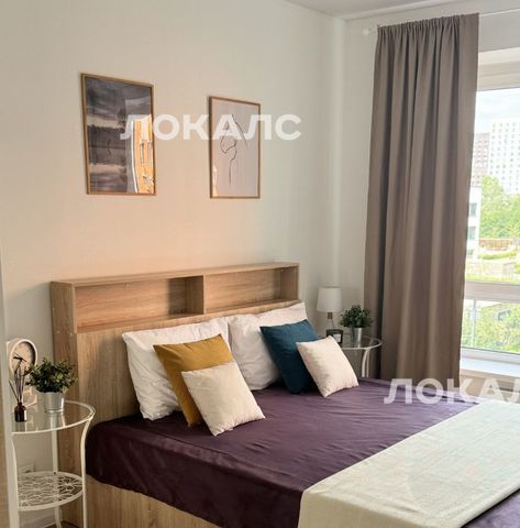 Аренда двухкомнатной квартиры на улица Александры Монаховой, 84к3, метро Бунинская аллея, г. Москва