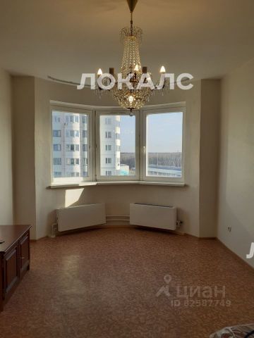 Сдается однокомнатная квартира на улица Брусилова, 35к1, метро Бульвар Дмитрия Донского, г. Москва