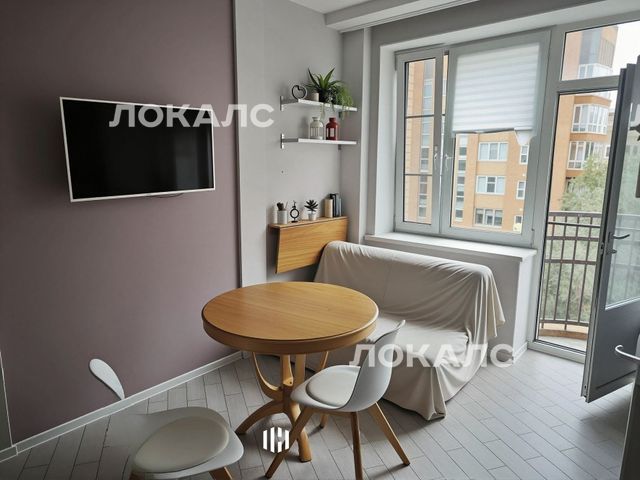 Сдается двухкомнатная квартира на Московская обл, г Красногорск, деревня Глухово, ул Рублевское предместье, д 4 к 1, метро Строгино, г. Москва