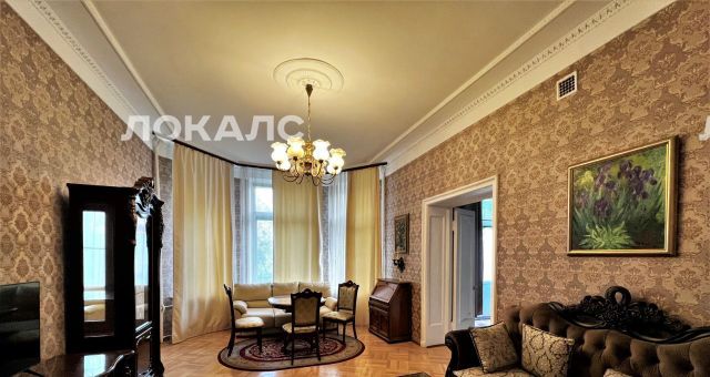 Аренда 2к квартиры на Садовая-Триумфальная улица, 4/10, метро Белорусская, г. Москва