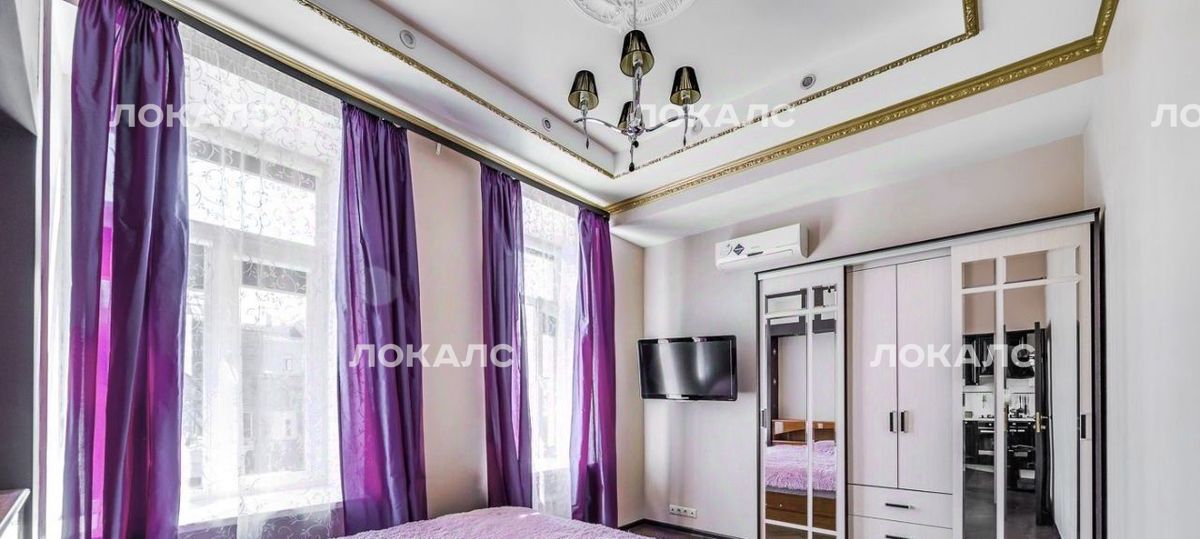 Аренда 2х-комнатной квартиры на 1-й Колобовский переулок, 10С1, метро Тверская, г. Москва