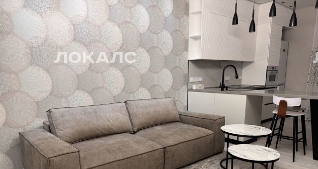 Аренда 2к квартиры на Хорошевское шоссе, 25Ак1, метро Беговая, г. Москва