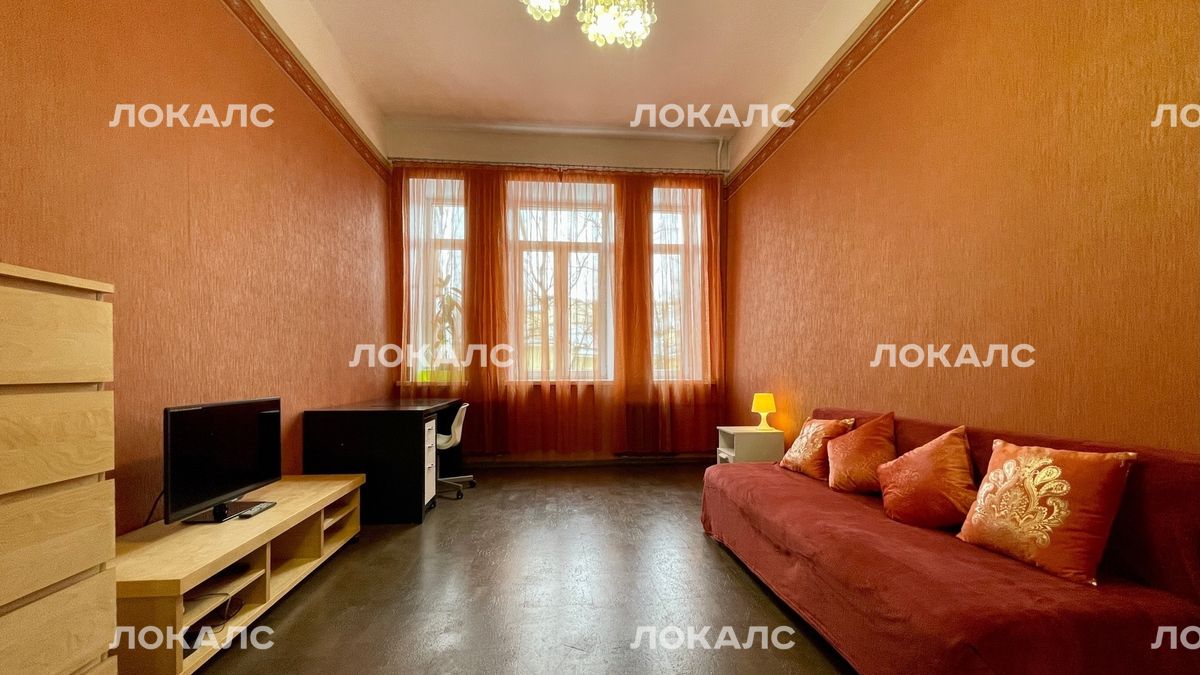 Сдается 1-к квартира на г Москва, Малый Лёвшинский пер, д 3, метро Киевская, г. Москва