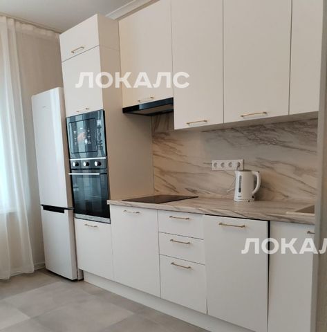 Сдается однокомнатная квартира на улица Берзарина, 32А, метро Октябрьское поле, г. Москва