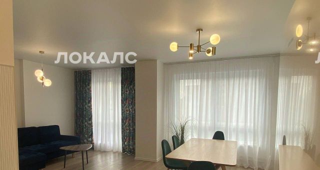 Аренда трехкомнатной квартиры на улица Академика Павлова, 56к1, метро Молодёжная, г. Москва