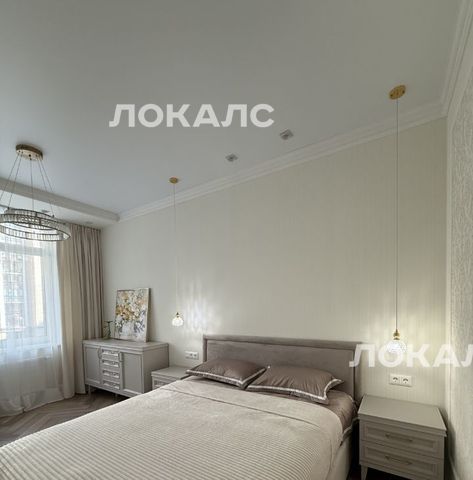 Сдается 1к квартира на Хорошевское шоссе, 25Ак1, метро ЦСКА, г. Москва