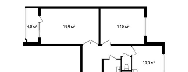 Сдается 2-к квартира на Беловежская улица, 37К1, метро Кунцевская, г. Москва