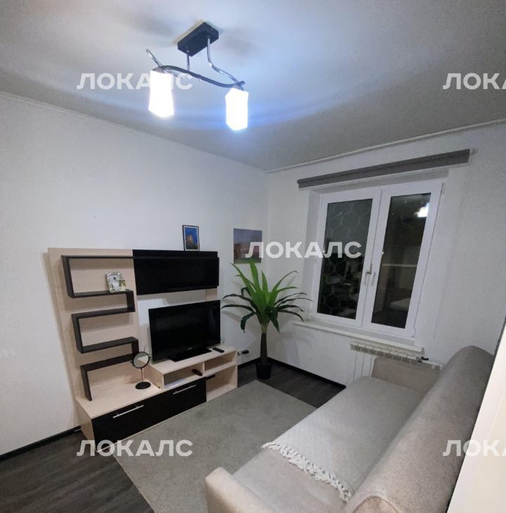 Сдам 1-к квартиру на улица Красного Маяка, 11К1, метро Пражская, г. Москва
