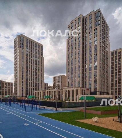 Сдается двухкомнатная квартира на 2-я Черногрязская улица, 6к4, метро Беговая, г. Москва