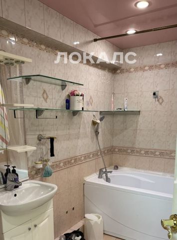 Сдается однокомнатная квартира на улица Генерала Глаголева, 25К1, метро Щукинская, г. Москва