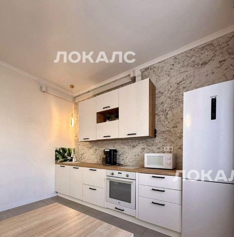 Сдаю 1-к квартиру на улица Берзарина, 32, метро Панфиловская, г. Москва