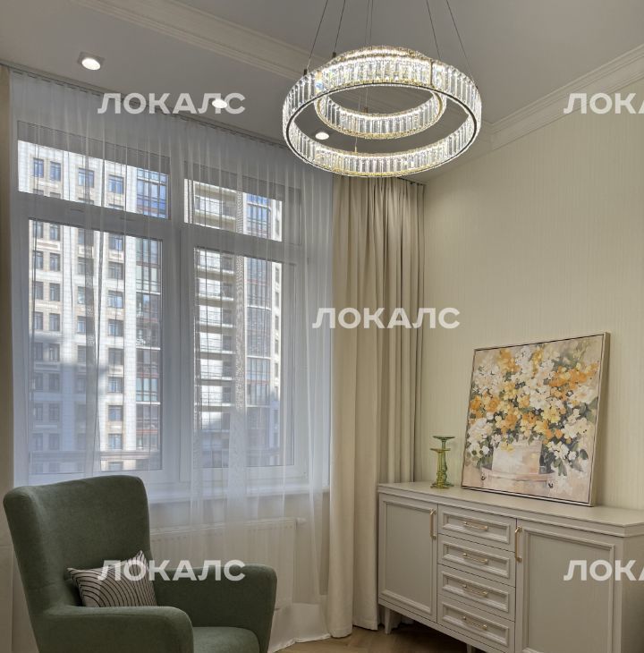Сдаю 1к квартиру на Хорошевское шоссе, 25Ак1, метро Полежаевская, г. Москва