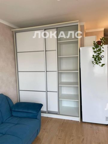 Аренда однокомнатной квартиры на г Москва, р-н Коммунарка, поселок Коммунарка, ул Бачуринская, д 11, метро Коммунарка, г. Москва