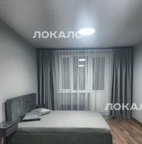 Сдаю 1-комнатную квартиру на улица Борисовские Пруды, 24/2, метро Алма-Атинская, г. Москва