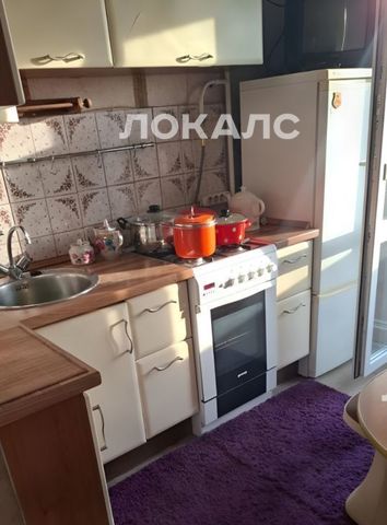 Аренда 1-к квартиры на 2-я Пугачевская улица, 3К1, метро Локомотив, г. Москва