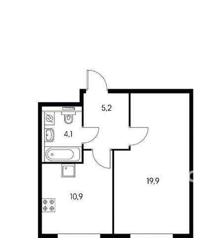 Сдаю 1-комнатную квартиру на улица Римского-Корсакова, 11к4, метро Отрадное, г. Москва