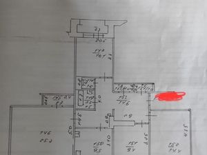 4-к кв. Татарстан, Казань ул. Комиссара Габишева, 1 (104.3 м²)