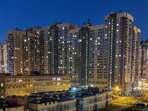 1-к кв. Санкт-Петербург пос. Парголово, ул. Николая Рубцова, 11к1 (34.4 м²)