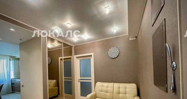 Сдается однокомнатная квартира на Хорошевское шоссе, 12к1, метро Беговая, г. Москва