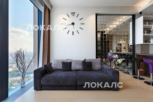 Сдается 1-комнатная квартира на г Москва, 1-й Красногвардейский проезд, д 22 стр 2, метро Выставочная, г. Москва