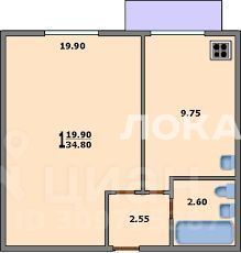 Сдается 1к квартира на Щелковское шоссе, 17К1, метро Партизанская, г. Москва