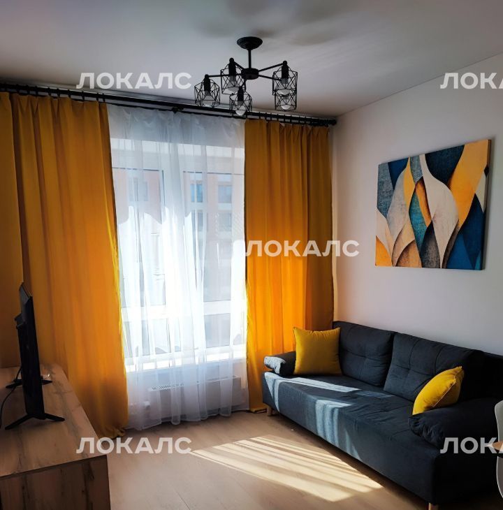 Сдам 1-комнатную квартиру на Люблинская улица, 72Ак2, метро Печатники, г. Москва