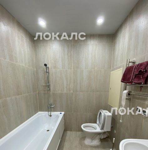 Снять однокомнатную квартиру на Касимовская улица, 39К2, метро Кантемировская, г. Москва
