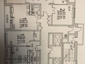 2-к кв. Москва 6-я Радиальная ул., 7/1к1 (62.7 м²)