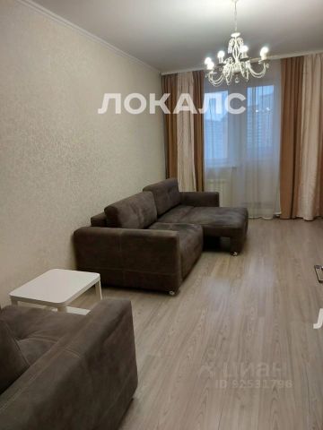 Сдается 3-комнатная квартира на улица Богданова, 48К1, метро Солнцево, г. Москва