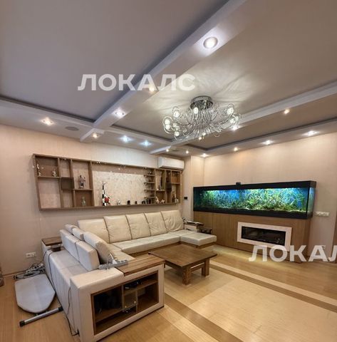 Сдается трехкомнатная квартира на улица Сергея Макеева, 2С1, метро Деловой центр (МЦК), г. Москва